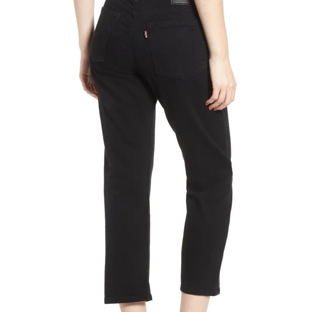 Levi black wedgie fit jeans
